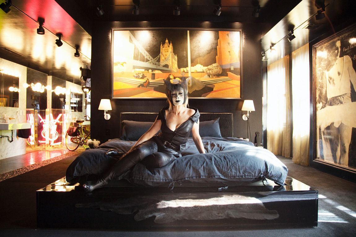 Cindy Gallop Black Apartment