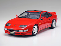 Tamiya 1/24 Nissan 300ZX Turbo (24087) English Color Guide & Paint Conversion Chart