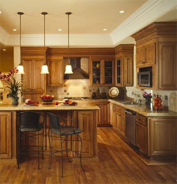 Teak Kitchen Cabinets