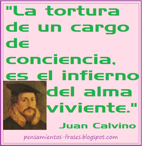 frases de Juan Calvino