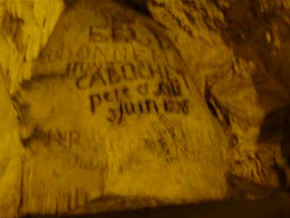 300-Year Old Graffiti Antiparos Cave Greece