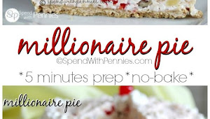 MILLIONAIRE PIE (NO BAKE AND ONLY 5 MINUTES TO PREP!) (VIDEO)