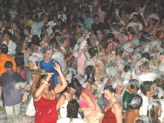 Fiesta de la espuma