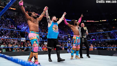 Kofi Kingston WWE SmackDown Live Kevin Owens Xavier Woods Big E