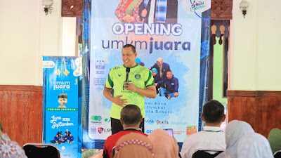 Resmikan UMKM Juara, Tri Adhianto Ingin Lahirkan Entrepreneur Keren