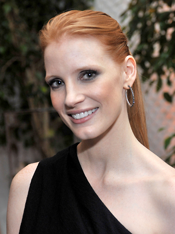 jessica chastain hairstyle