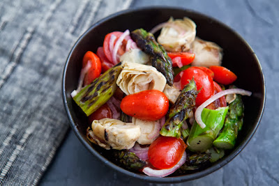 Asparagus Artichoke Salad