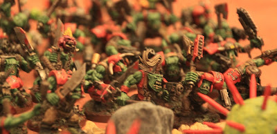 Warhammer 40k - 9th Edition - Evil Suns Orks vs The Wretched Death Guard - 1000pts - Maelstrom of War beta rules