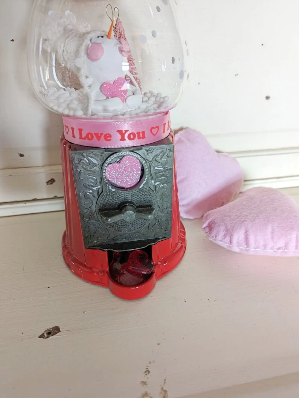 Repurposed Gumball Machine