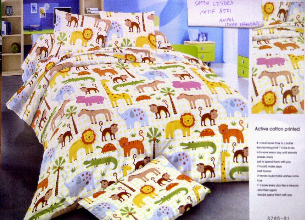 Sprei Anak Motif Animal