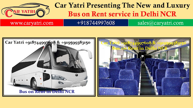 50 seater Bus on Rent price in Delhi