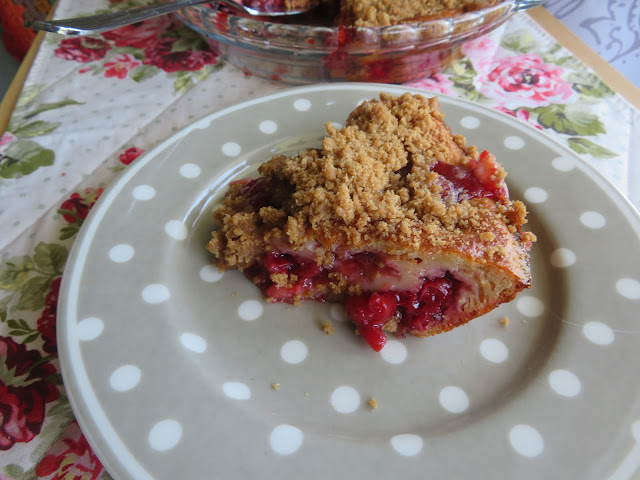 Cherry Custard Pie