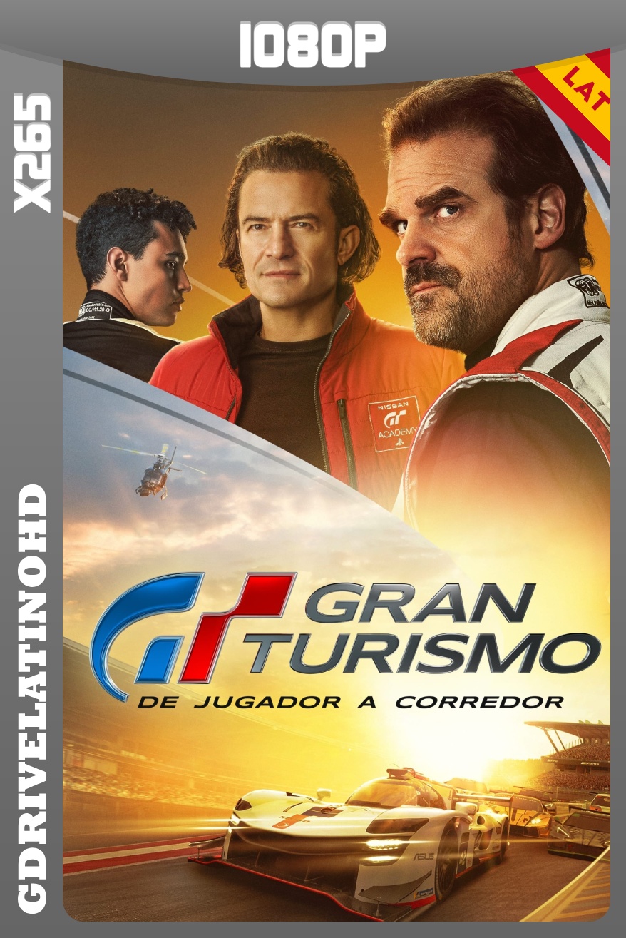 Gran Turismo: De jugador a corredor (2023) WEBRip x265 1080p Latino-Inglés