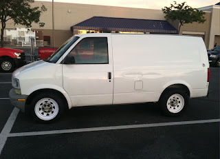 2005 Chevrolet Astro Van of White Angel Xpress courier service at Delran, New Jersey