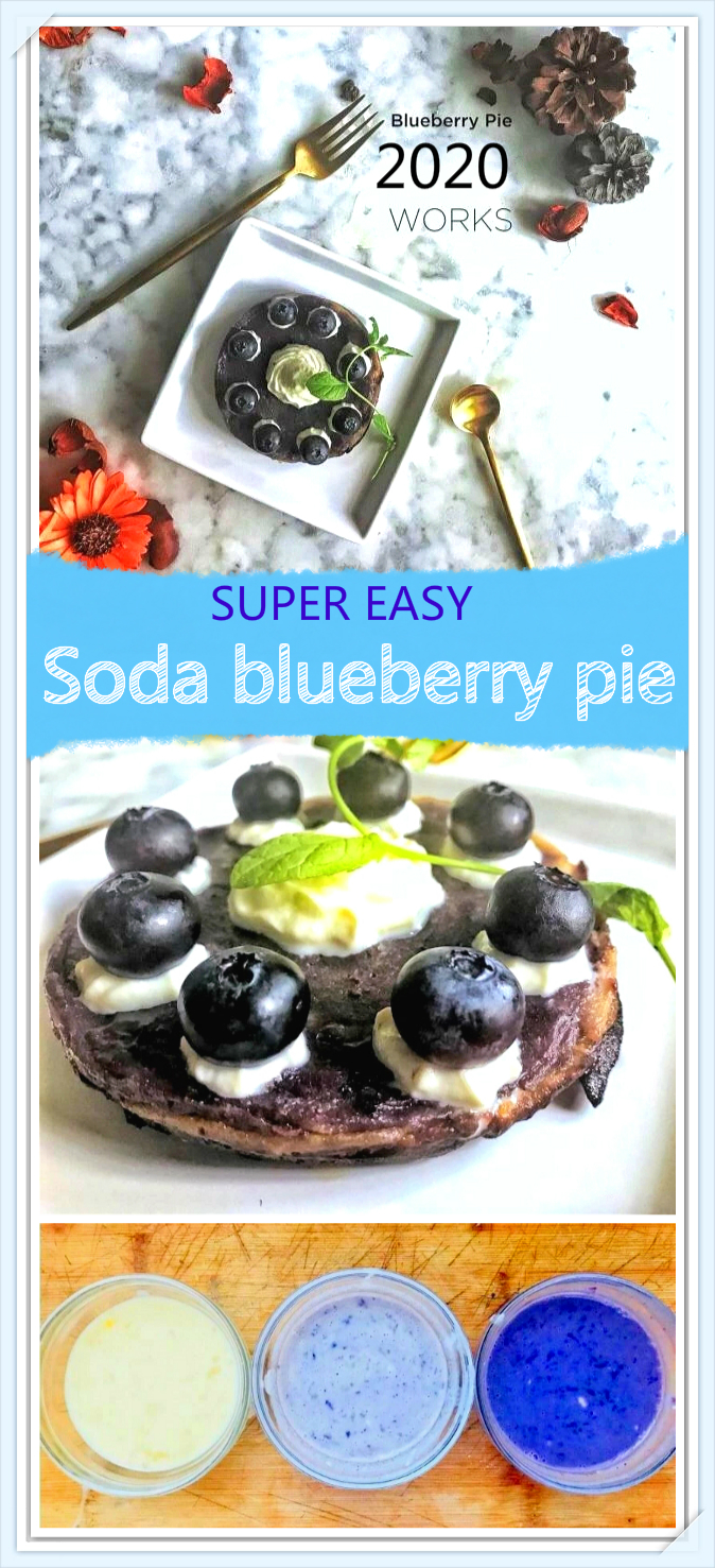 Super easy Soda Blueberry Pie