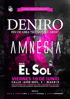 Concierto de Deniro y Amnesia en sala El Sol