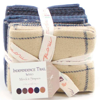 Moda INDEPENDENCE TRAIL WOOL Quilt Fabric by Minick & Simpson