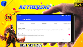 AetherSX2 Emulator Best Settings On Android For Low End Device 2022
