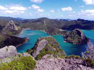 Preciosa bahía de Whangaroa, en el norte de Nueva Zelanda