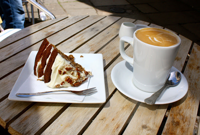 Hummingbird Cake & Latte