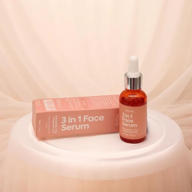 Niacinamide, Zinc, Hyaluronic Acid - 3 in 1 Serum - Fragrance Free 