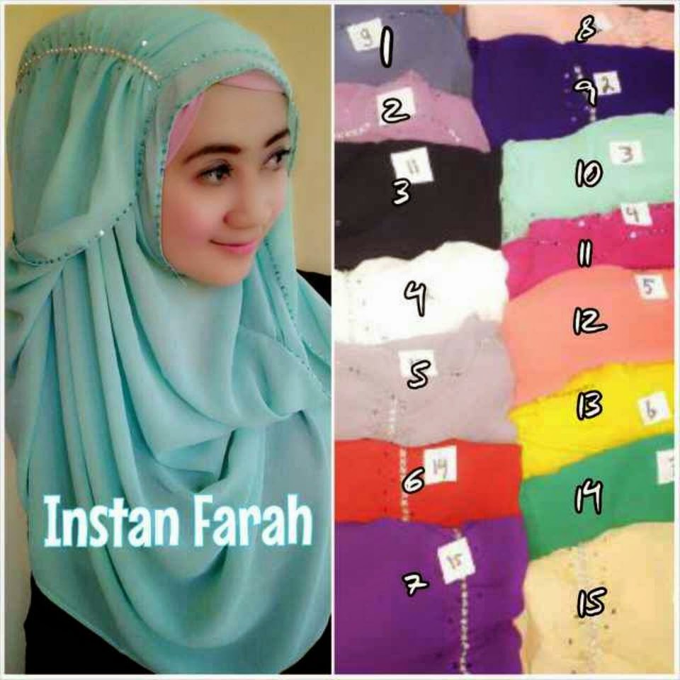 21 Foto Tutorial Hijab Pashmina Instan Paling Update Tutorial