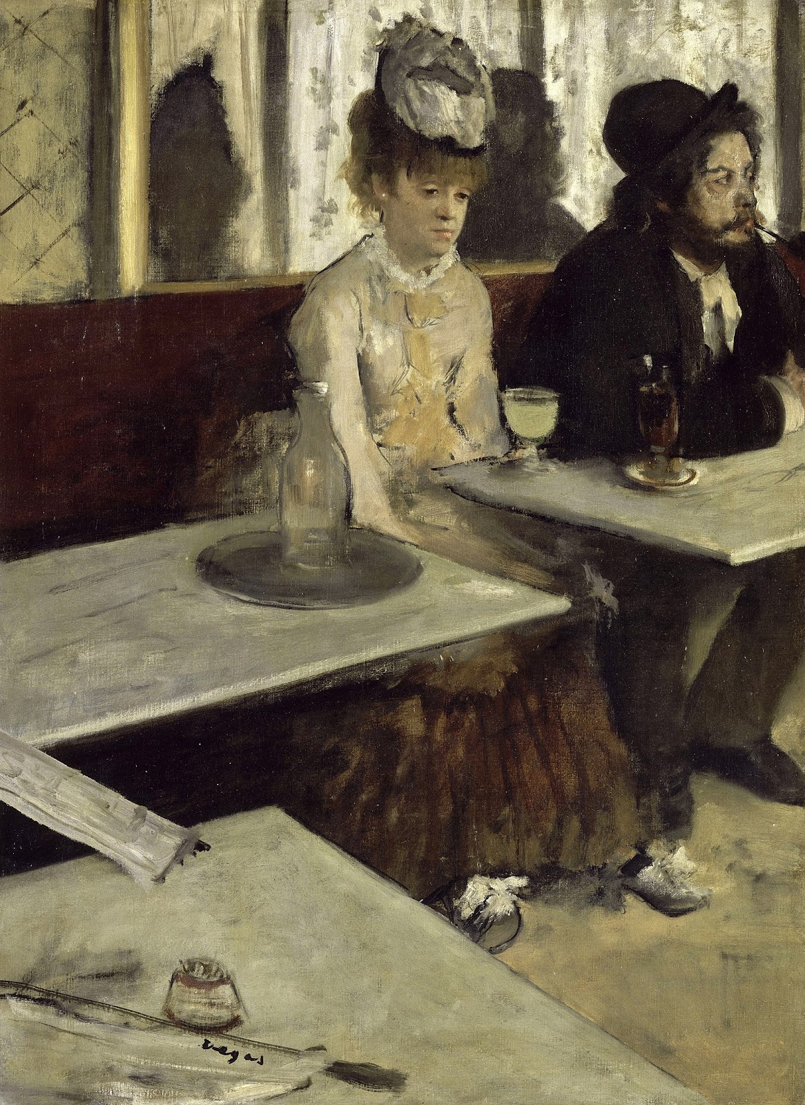 L'Absinthe de Edgar Degas
