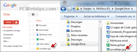  sincronizar google drive pc