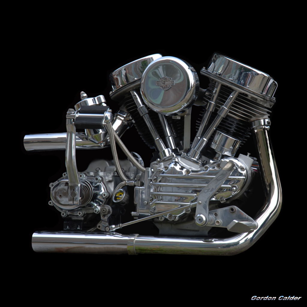 Pan Head Evolution Harley Davidson Engines