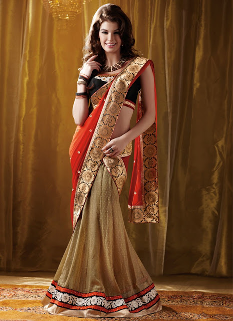 lehenga saree