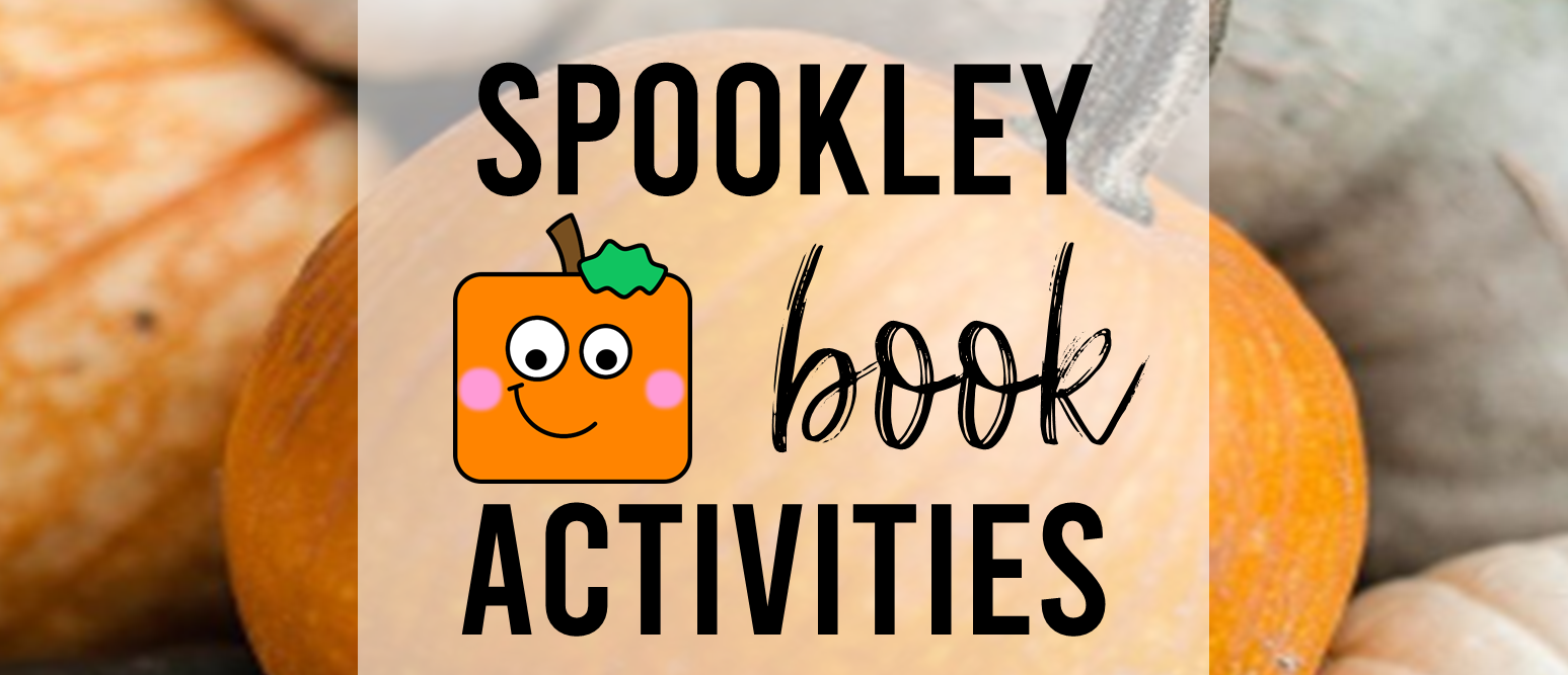 Spookley the Square Pumpkin book activities unit with book companion worksheets, literacy printables,  and a craft for Halloween in Kindergarten and First Grade