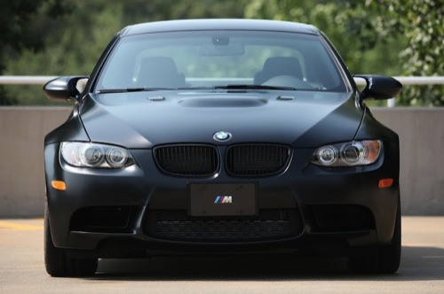 2011 BMW M3 Coupe Frozen Black Edition Front View