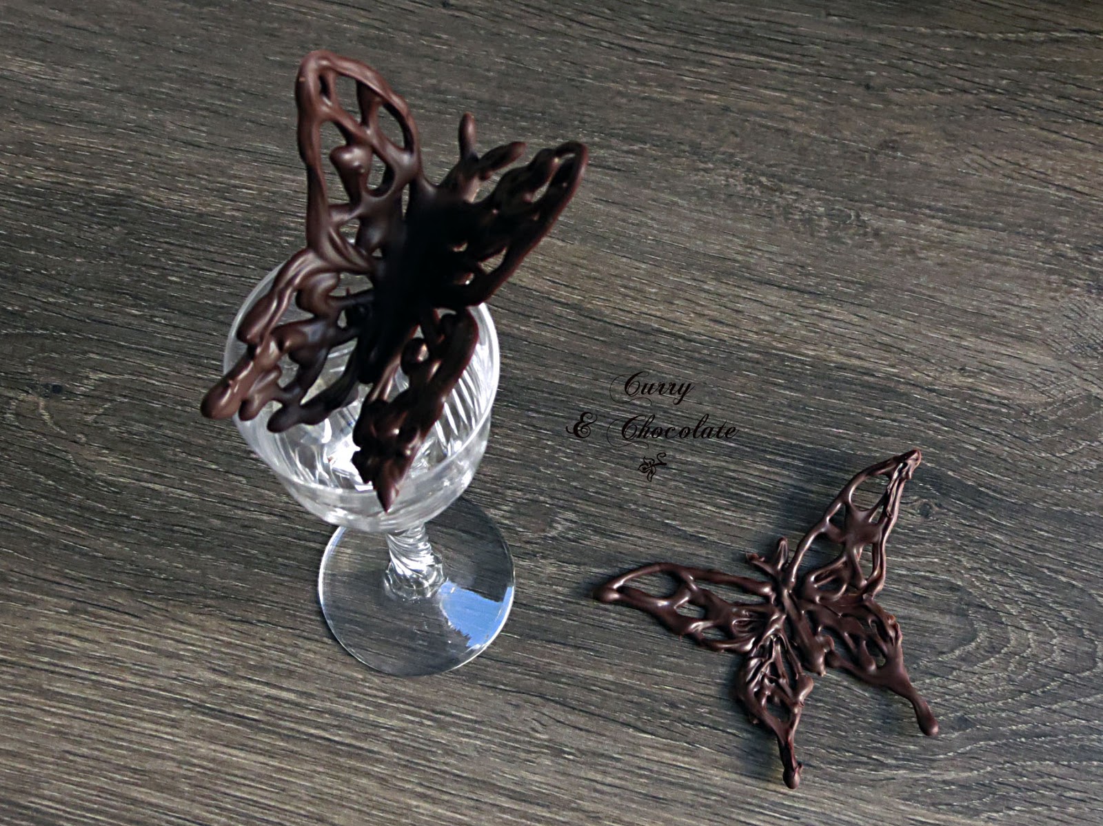 Cómo hacer mariposas de chocolate – How to make chocolate butterflies