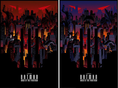 Batman: The Animated Series Print Series by Raid71 x Bottleneck Gallery