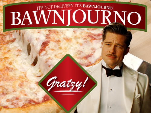 If Quentin Tarintino had a line of frozen pizza...