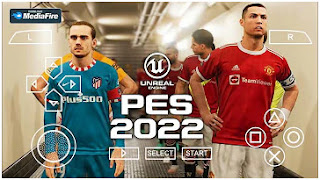 Download PES 2022 PPSSPP Grass Best HD Graphics Camera PS5 & New Kits And Transfer Update