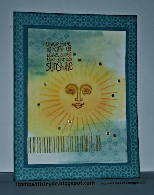 c and Ray of Sunshine stamp sets http://stampwithtrude.blogspot.com