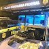PRF apreende fuzil, granadas e munições após perseguição na BR-101