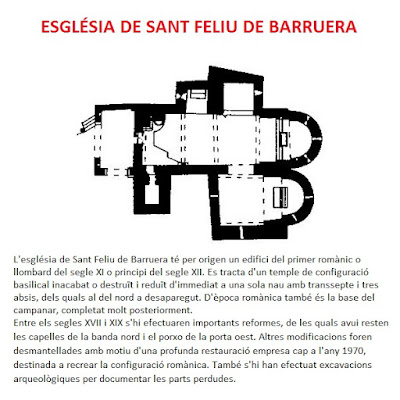 VALL DE BOÍ - BARRUERA - BOÍ - ERILL LA VALL - BARRUERA, Església Romànica de Sant Feliu a Barruera