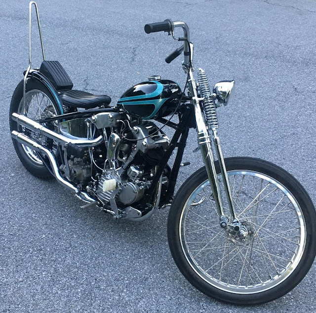 Harley Davidson knucklehead By Jeff Harnish Hell Kustom