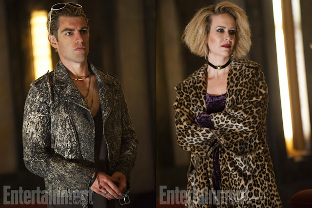 Sarah Paulson y Max Greenfield en la escena más inquietante de 'American Horror Story'