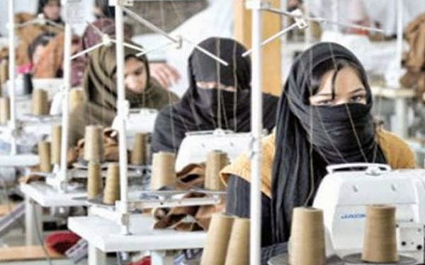 Workers in RMG industry of Pakistan