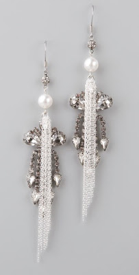 Tom Binns, Tom Binns Pearls in Peril Earrings, Tom Binns jewelry, Tom Binns earrings, jewel, jewels, jewelry, earring, earrings, Shopbop