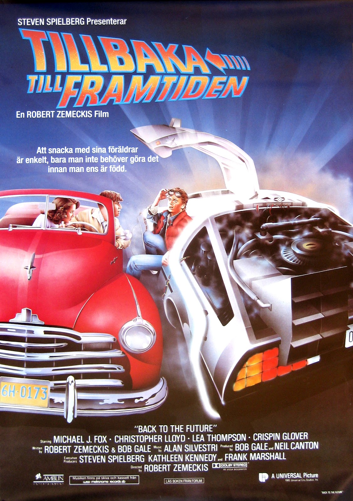 1985 Back To The Future 1985 Back To The Future