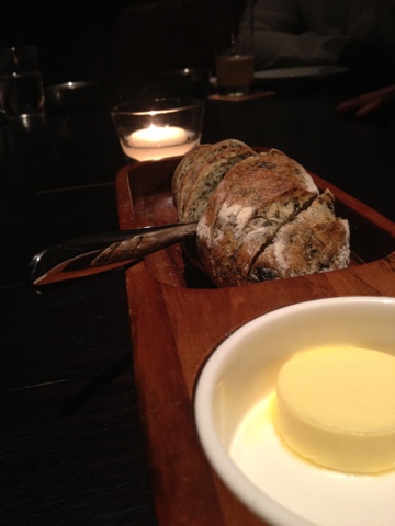 The Pelican Seafood Bar & Grill, seaweed sourdough