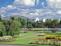 Botanical Gardens Sydney Australia Day