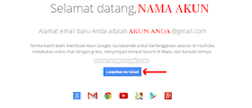 Selesai membuat akun Gmail Tanpa Verifikasi