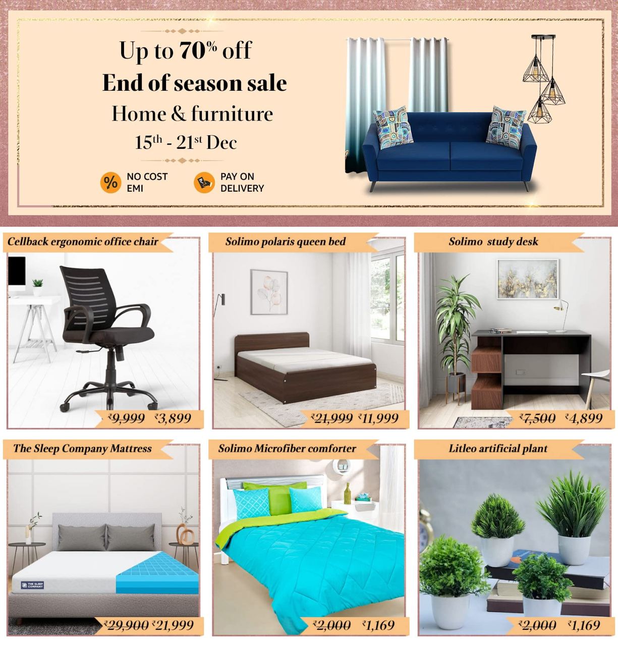 amazon home and furniture