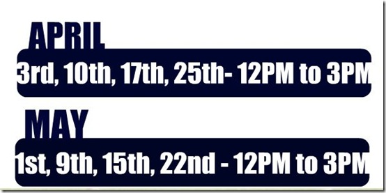 practice schedule