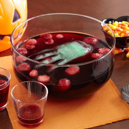 Bloody Punch with Floating Hand Recipe